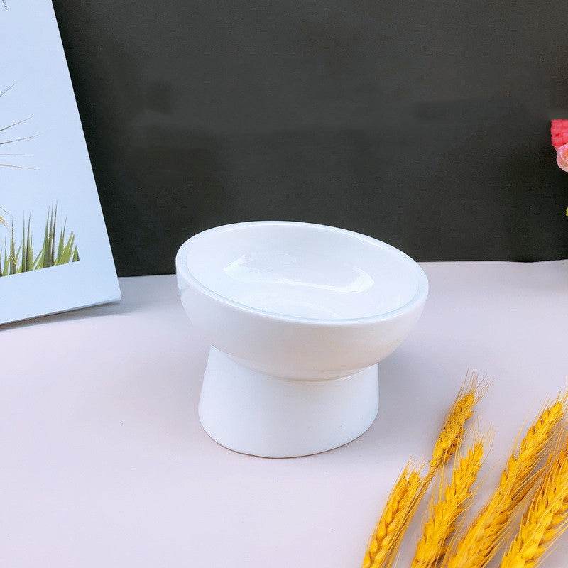 Cat Bowl Ceramic Ice Cream Yogurt Goblet - Mubimart