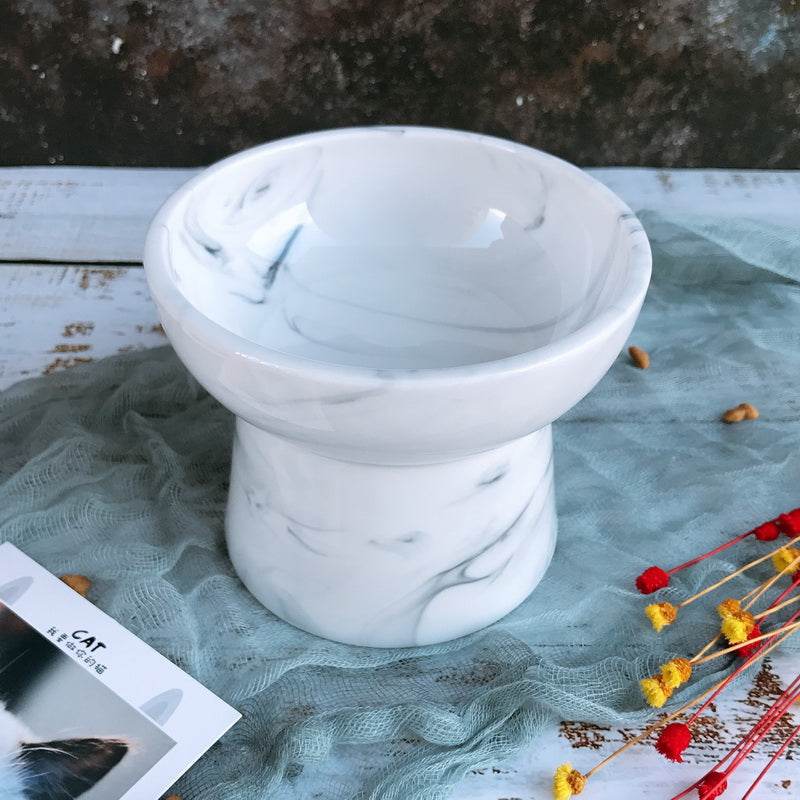 Cat Bowl Ceramic Ice Cream Yogurt Goblet - Mubimart