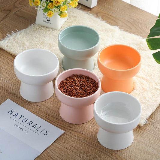 Cat Bowl Ceramic Ice Cream Yogurt Goblet - Mubimart