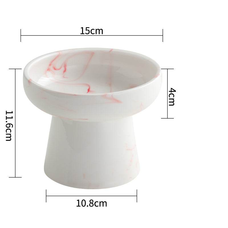 Cat Bowl Ceramic Ice Cream Yogurt Goblet - Mubimart