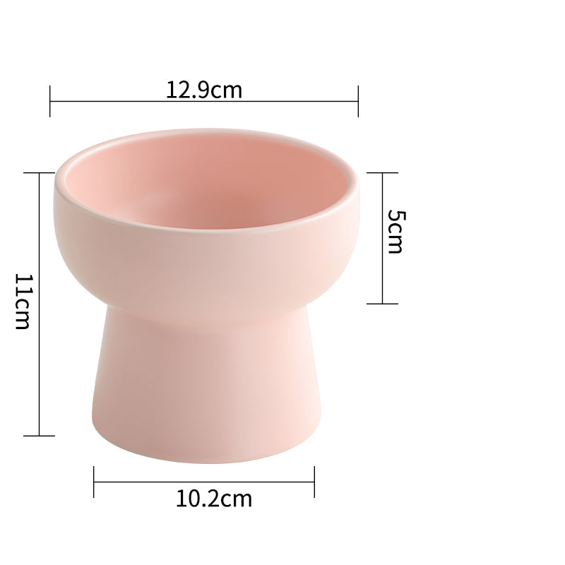 Cat Bowl Ceramic Ice Cream Yogurt Goblet - Mubimart -  