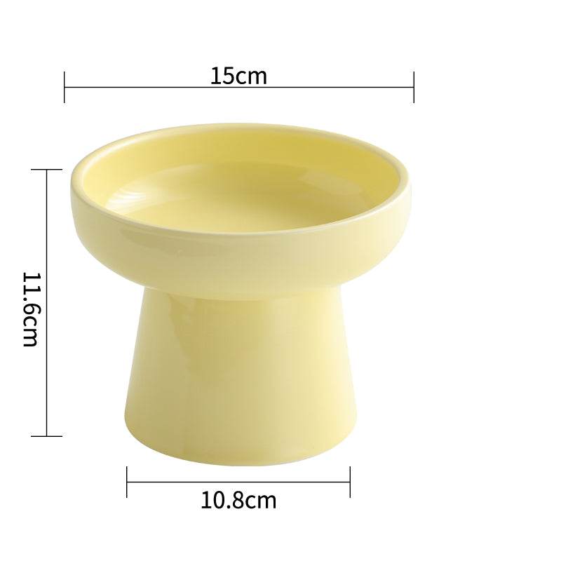 Cat Bowl Ceramic Ice Cream Yogurt Goblet - Mubimart