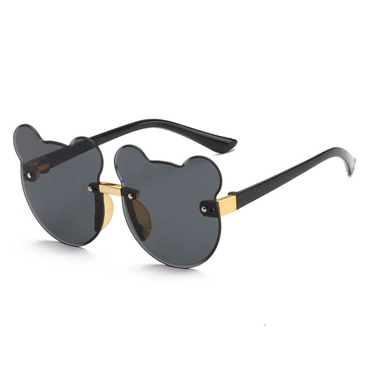 Cat Ear Kids Sunglasses Frameless Shape - Mubimart