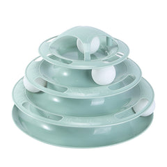 Cat Turntable Spot Wholesale Cat Interactive Toys Four Layers - Mubimart -  