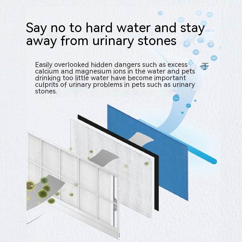 Cat Water Fountain Automatic Pet Feeder - Mubimart