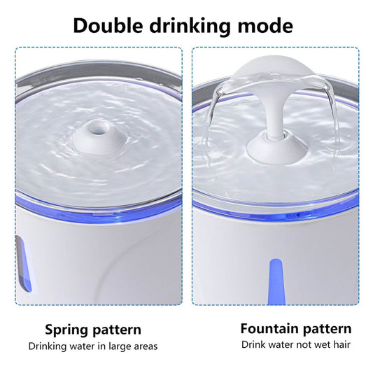 Cats And Dogs Drinking Water Basin Automatic Circulating Water Pet Feeder - Mubimart