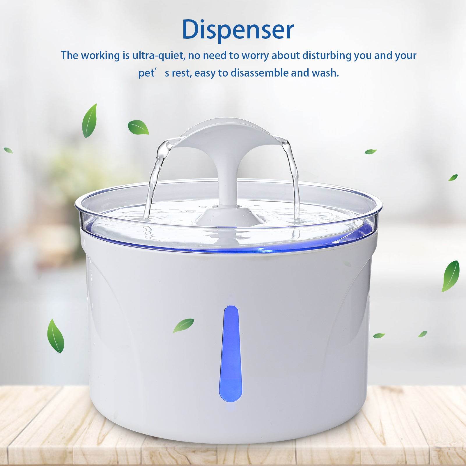 Cats And Dogs Drinking Water Basin Automatic Circulating Water Pet Feeder - Mubimart