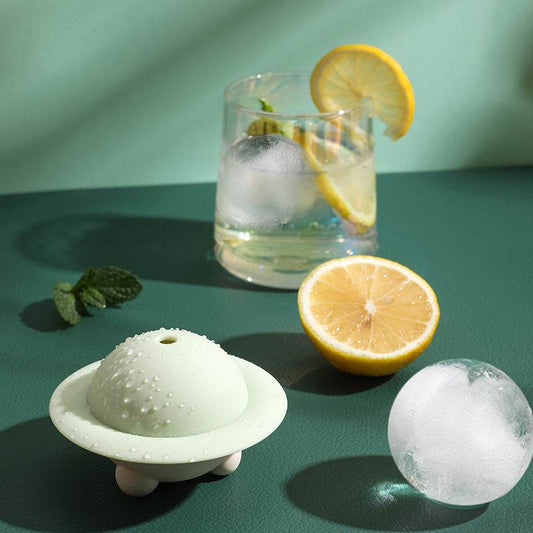 Cavity Ice Cube Maker Form For Ice Silicone Ice Mold Single Round Ice Cube Tray Summer Party Cocktail Whiskey Bar Kitchen Tool - Mubimart