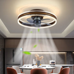 Ceiling Fan Home Integrated Invisible Ceiling Fan Light - Mubimart - Ceiling Fans 