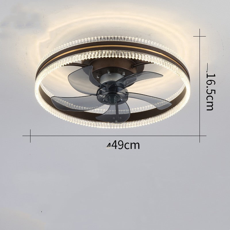 Ceiling Fan Home Integrated Invisible Ceiling Fan Light - Mubimart -  