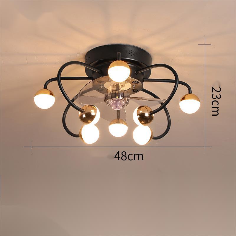 Ceiling Fan Lights Invisible Bedroom Dining Room - Mubimart -  