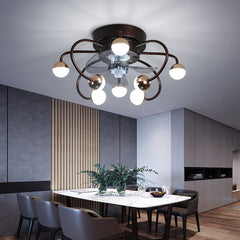 Ceiling Fan Lights Invisible Bedroom Dining Room - Mubimart -  