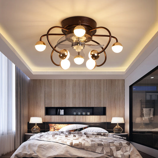 Ceiling Fan Lights Invisible Bedroom Dining Room - Mubimart -  