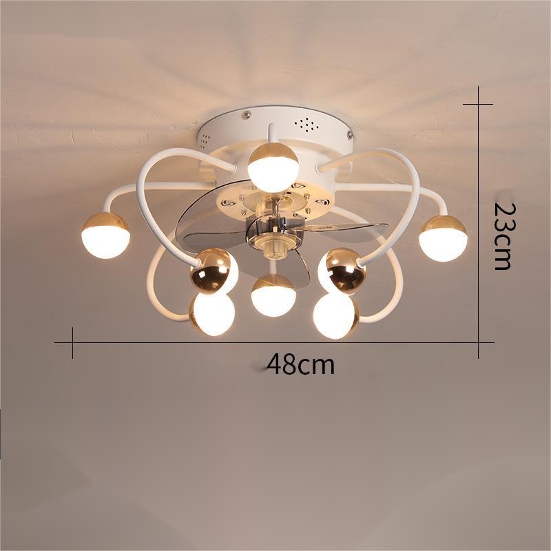 Ceiling Fan Lights Invisible Bedroom Dining Room - Mubimart -  