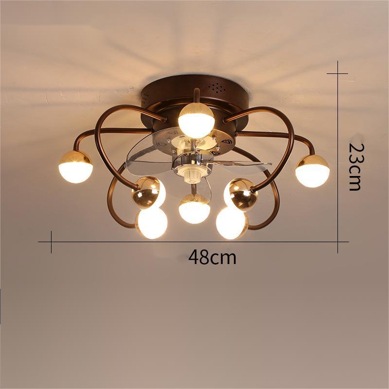 Ceiling Fan Lights Invisible Bedroom Dining Room - Mubimart -  