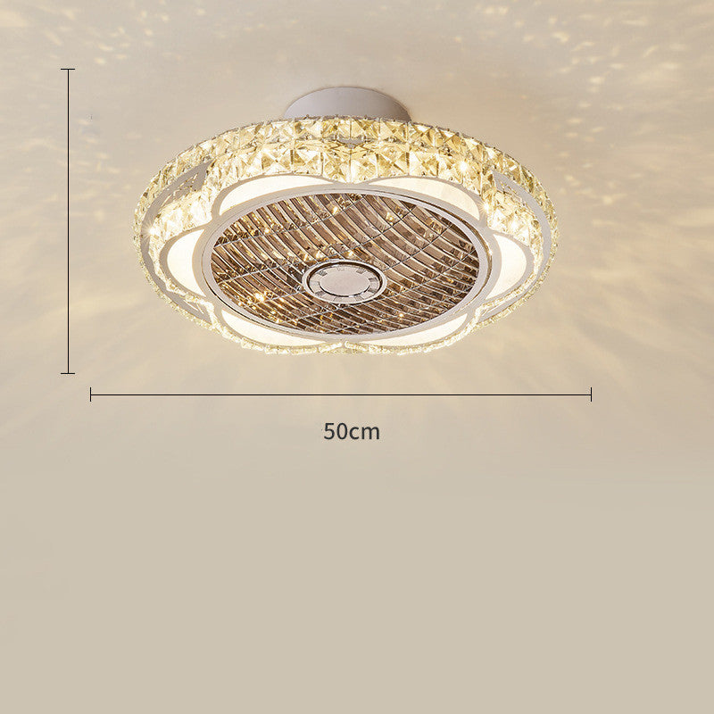 Ceiling Mounted Bedroom Dining Room Electric Fan Lamp - Mubimart -  