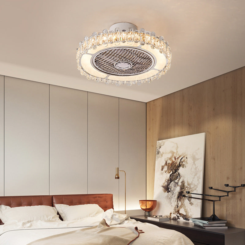 Ceiling Mounted Bedroom Dining Room Electric Fan Lamp - Mubimart -  