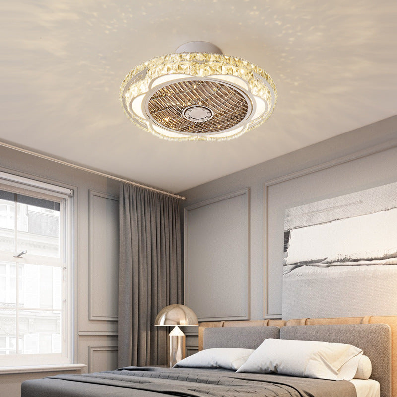 Ceiling Mounted Bedroom Dining Room Electric Fan Lamp - Mubimart -  