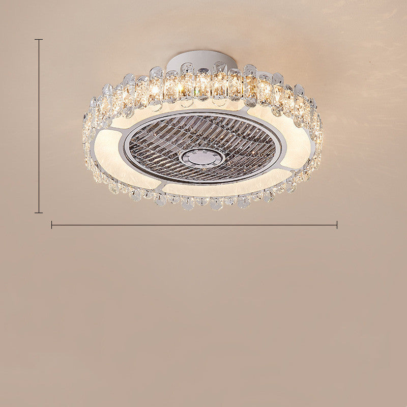 Ceiling Mounted Bedroom Dining Room Electric Fan Lamp - Mubimart -  