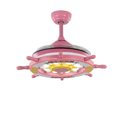 Ceiling Mounted Fan Lamp In Living Room - Mubimart -  