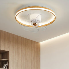 Ceiling Mounted Fan Pendant Lamp In Bedroom - Mubimart -  