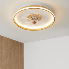 Ceiling Mounted Fan Pendant Lamp In Bedroom - Mubimart -  