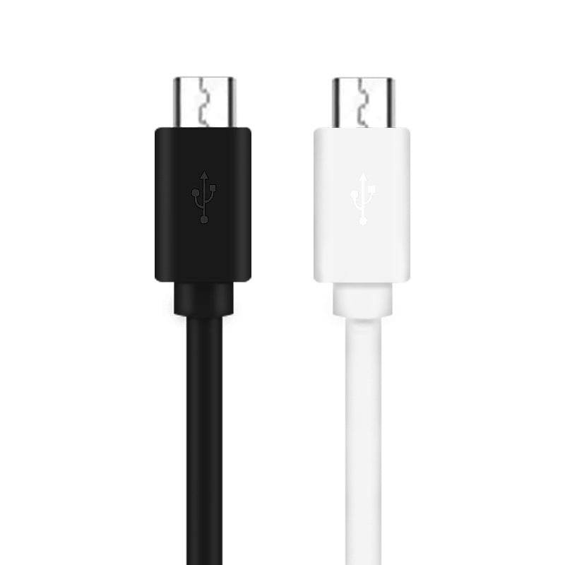 Cellphone Data Cable Double Head Type-C Data Sync Fast Charger Charging Cable Line Connecto - Mubimart
