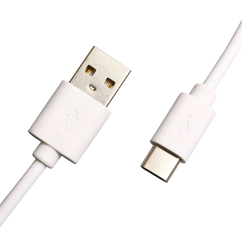 Cellphone Data Cable Double Head Type-C Data Sync Fast Charger Charging Cable Line Connecto - Mubimart - Charging + Data Cable 