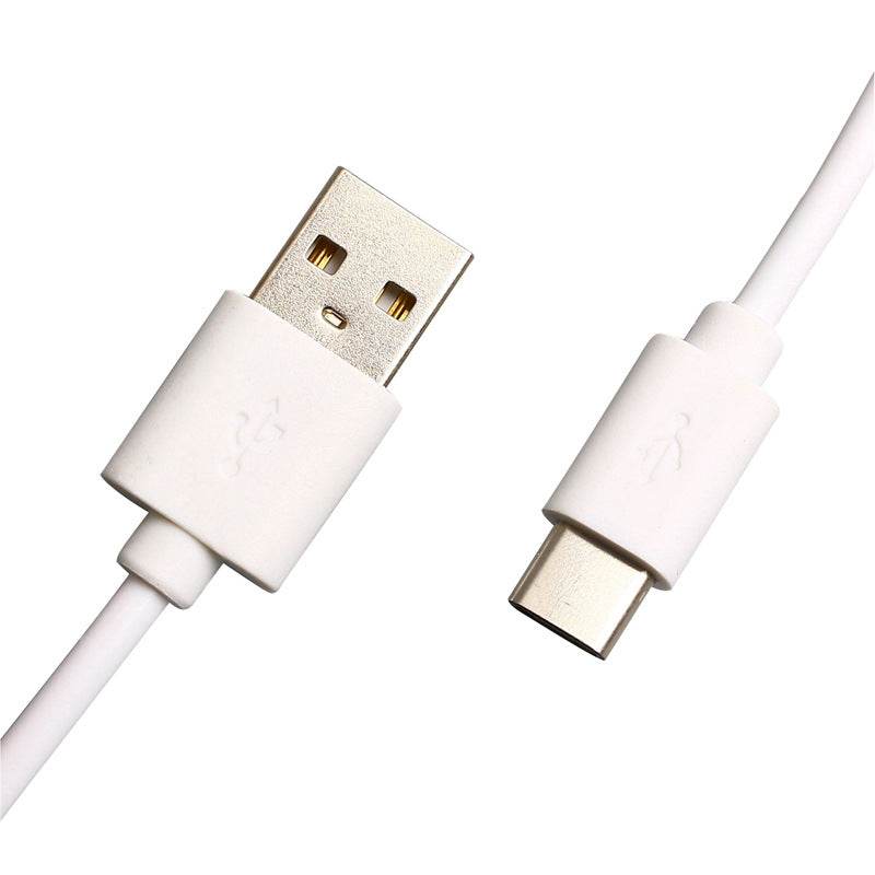 Cellphone Data Cable Double Head Type-C Data Sync Fast Charger Charging Cable Line Connecto - Mubimart