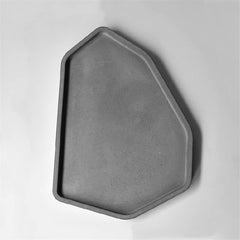 Cement tray Nordic tray - Mubimart -  