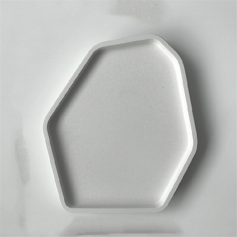 Cement tray Nordic tray - Mubimart -  