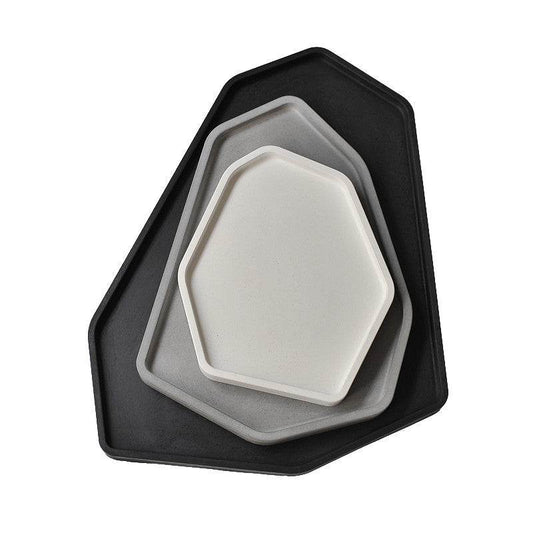 Cement tray Nordic tray - Mubimart