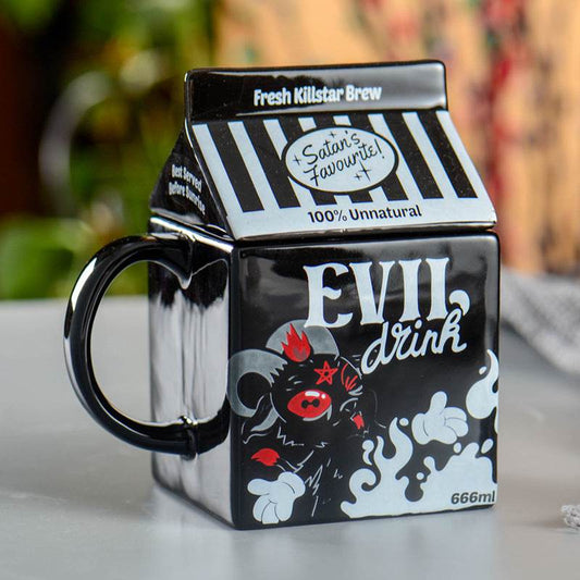 Ceramic Coffee Mug Funny Halloween Cartoon Mug - Mubimart