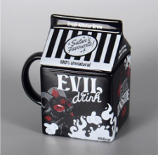 Ceramic Coffee Mug Funny Halloween Cartoon Mug - Mubimart -  