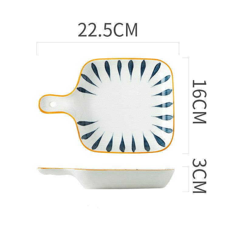 Ceramic Plate Creative Personality Plate Dish Plate - Mubimart