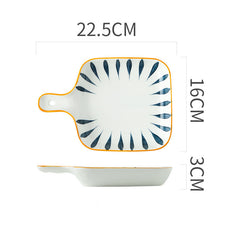 Ceramic Plate Creative Personality Plate Dish Plate - Mubimart -  