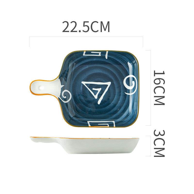 Ceramic Plate Creative Personality Plate Dish Plate - Mubimart