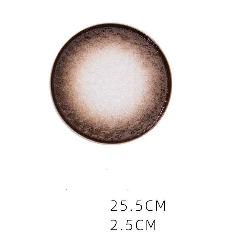 Ceramic Plate, Western Food Plate, Steak Plate - Mubimart