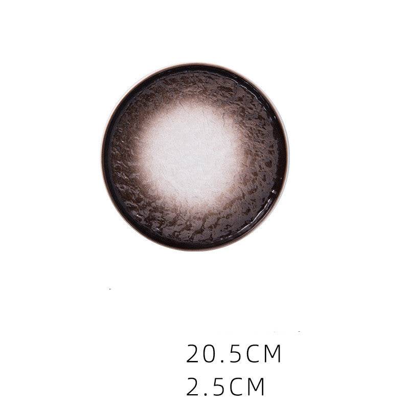 Ceramic Plate, Western Food Plate, Steak Plate - Mubimart