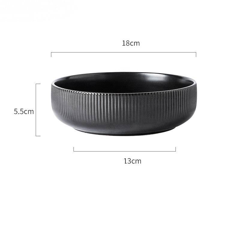 Ceramic Rice Bowl Noodle Bowl Soup Bowl - Mubimart
