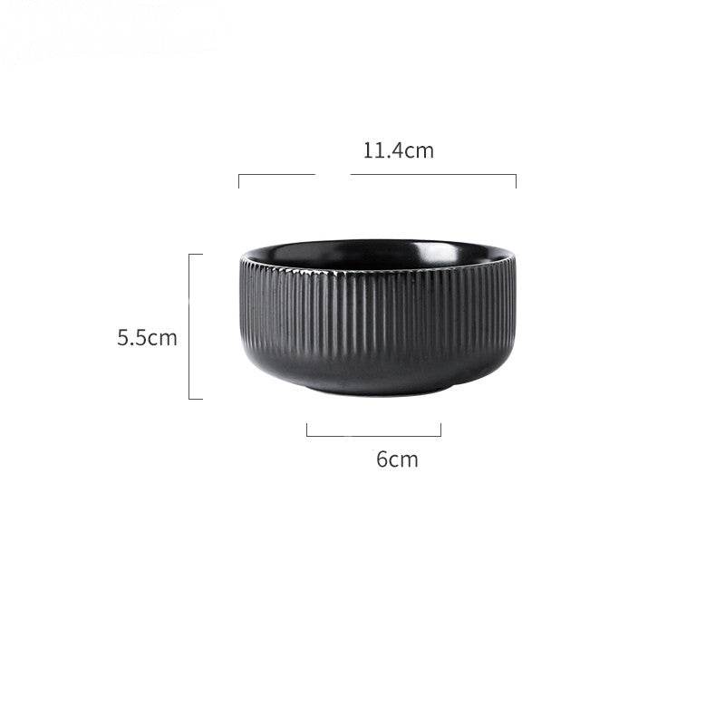 Ceramic Rice Bowl Noodle Bowl Soup Bowl - Mubimart