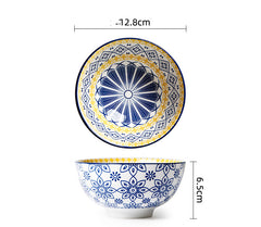 Ceramic Tableware Household Soup Porridge Bowl - Mubimart -  