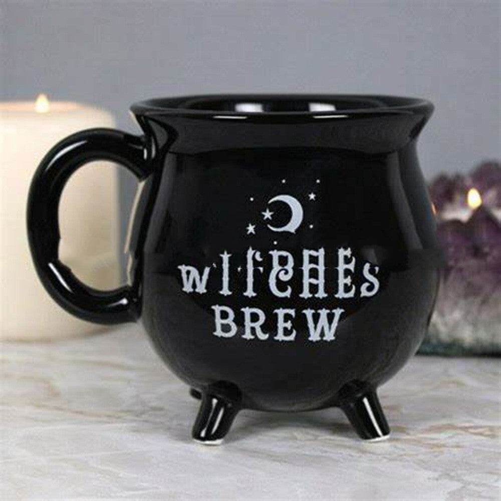 Ceramic Witch Coffee Mug, Ceramic Halloween Mug - Mubimart
