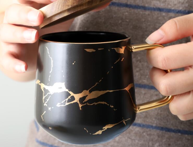 Ceramic coffee mug - Mubimart -  