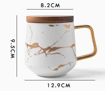 Ceramic coffee mug - Mubimart -  