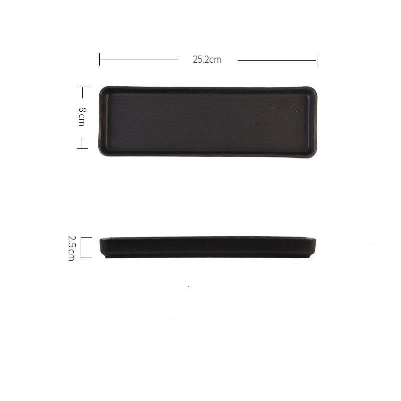 Ceramic plate sushi plate - Mubimart