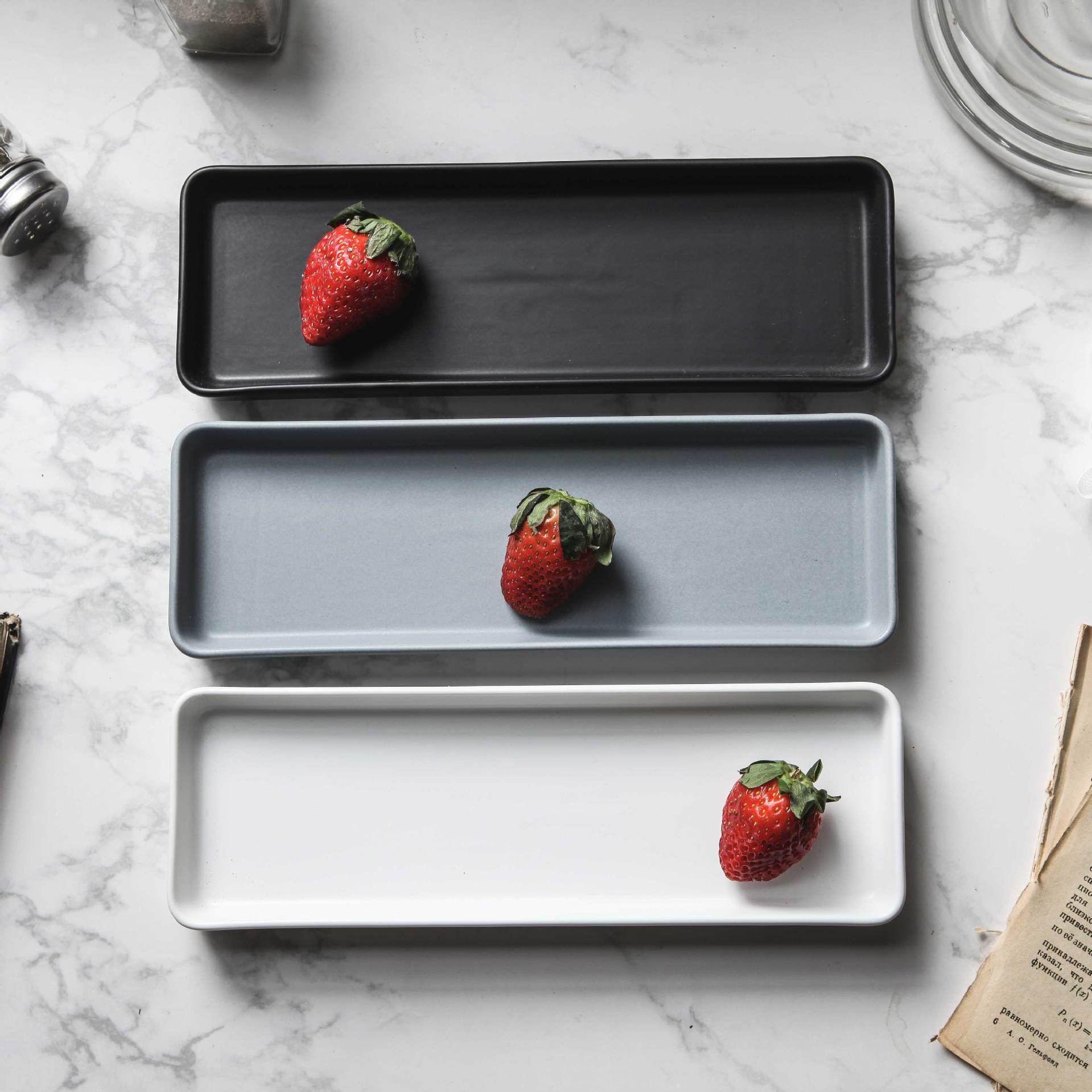 Ceramic plate sushi plate - Mubimart