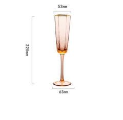 Champagne Glass High-end Water Wine Glass Juice Drink - Mubimart -  