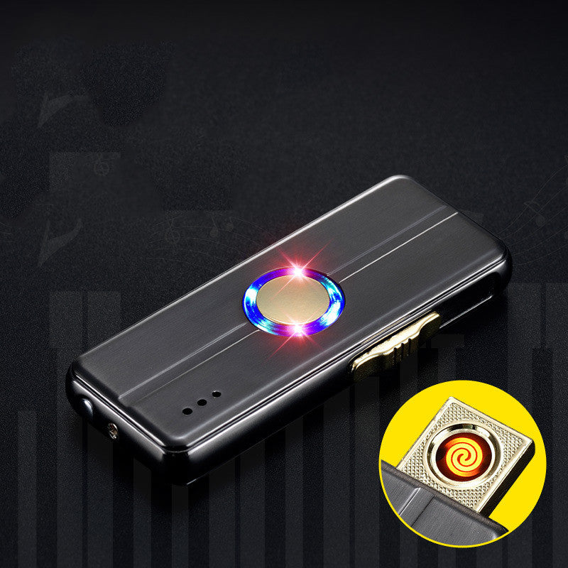 Charging cigarette lighter playing music lighter - Mubimart -  