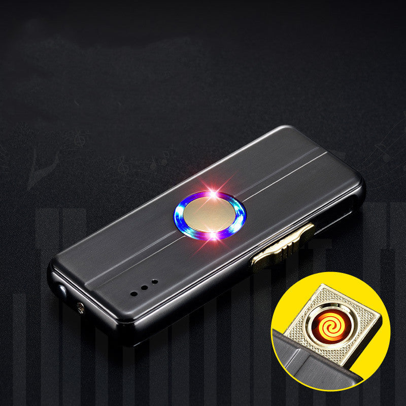 Charging cigarette lighter playing music lighter - Mubimart -  